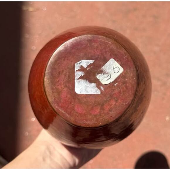 Hammered Copper solid vintage vase - Picture 5 of 5